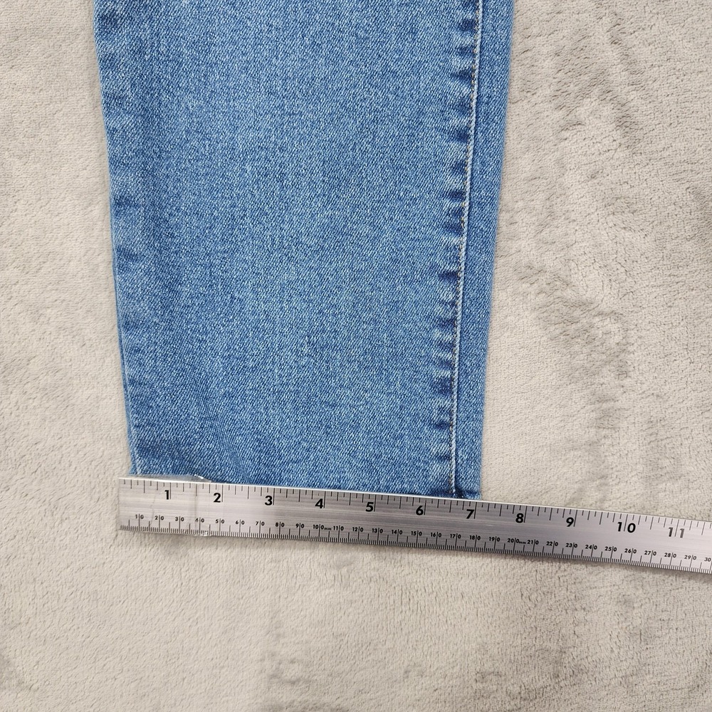 Kensie Jeans Womens 4/27 Blue High Rise The Ella Straight Stretch Denim Casual - Picture 13 of 14